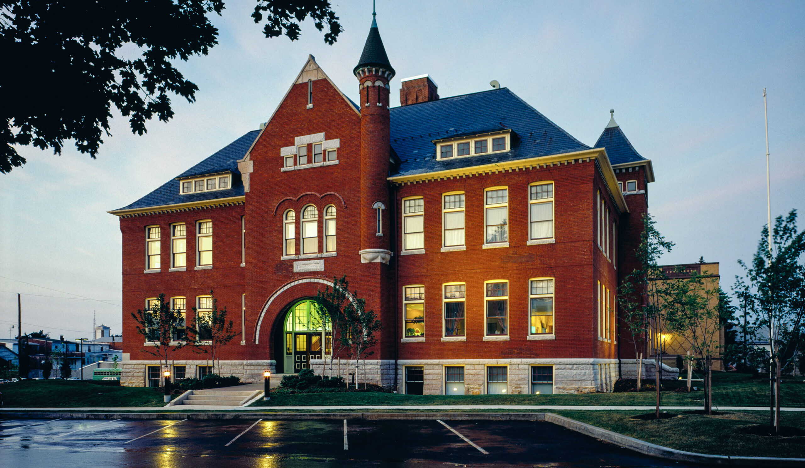 Old elementary school in central Pennsylvania (Elliott Kaufman Photography/Corbis Documentary via Getty Images)