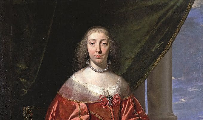 Cropped portrait of Marie de Vignerot (Philippe de Champaigne/Franco Maria Ricci collection/Wikimedia Commons)