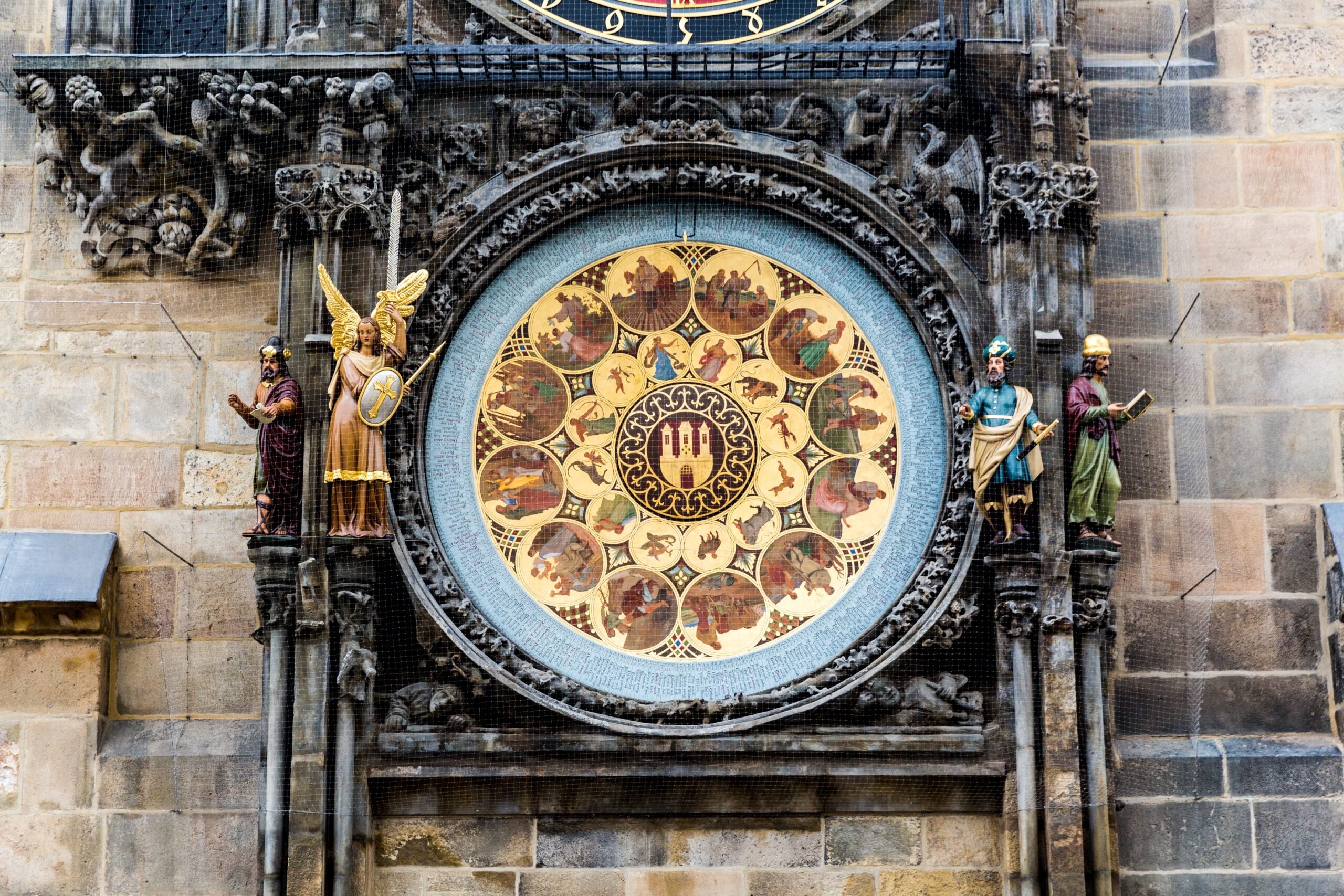 Astronomical Clock, Prague in Czech Republic (Dave G Kelly/Moment via Getty Images)