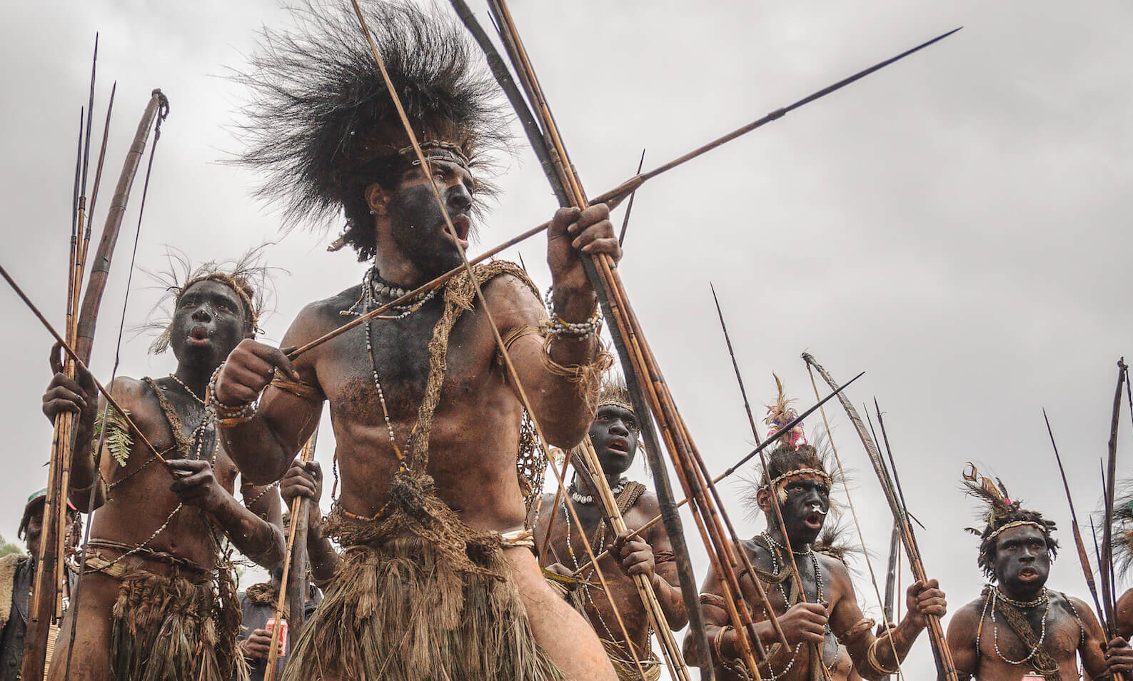 Enga archers, Papua New Guinea (JohnCrux/Getty Images)