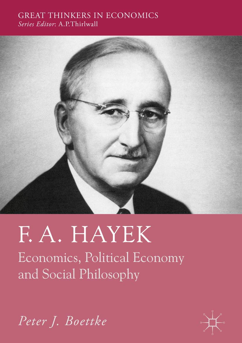 Peter Boettke, Hayek book cover