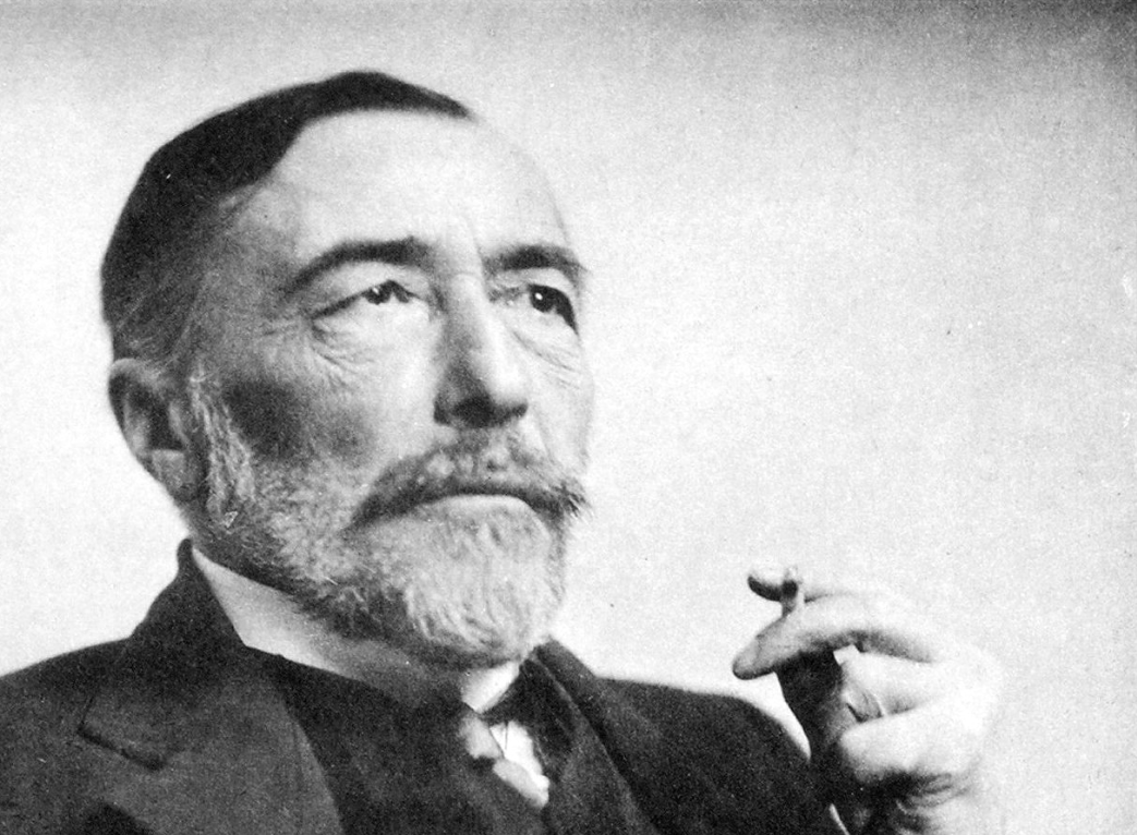 Joseph Conrad in 1916 (Alvin Langdon Coburn/Wikimedia Commons)