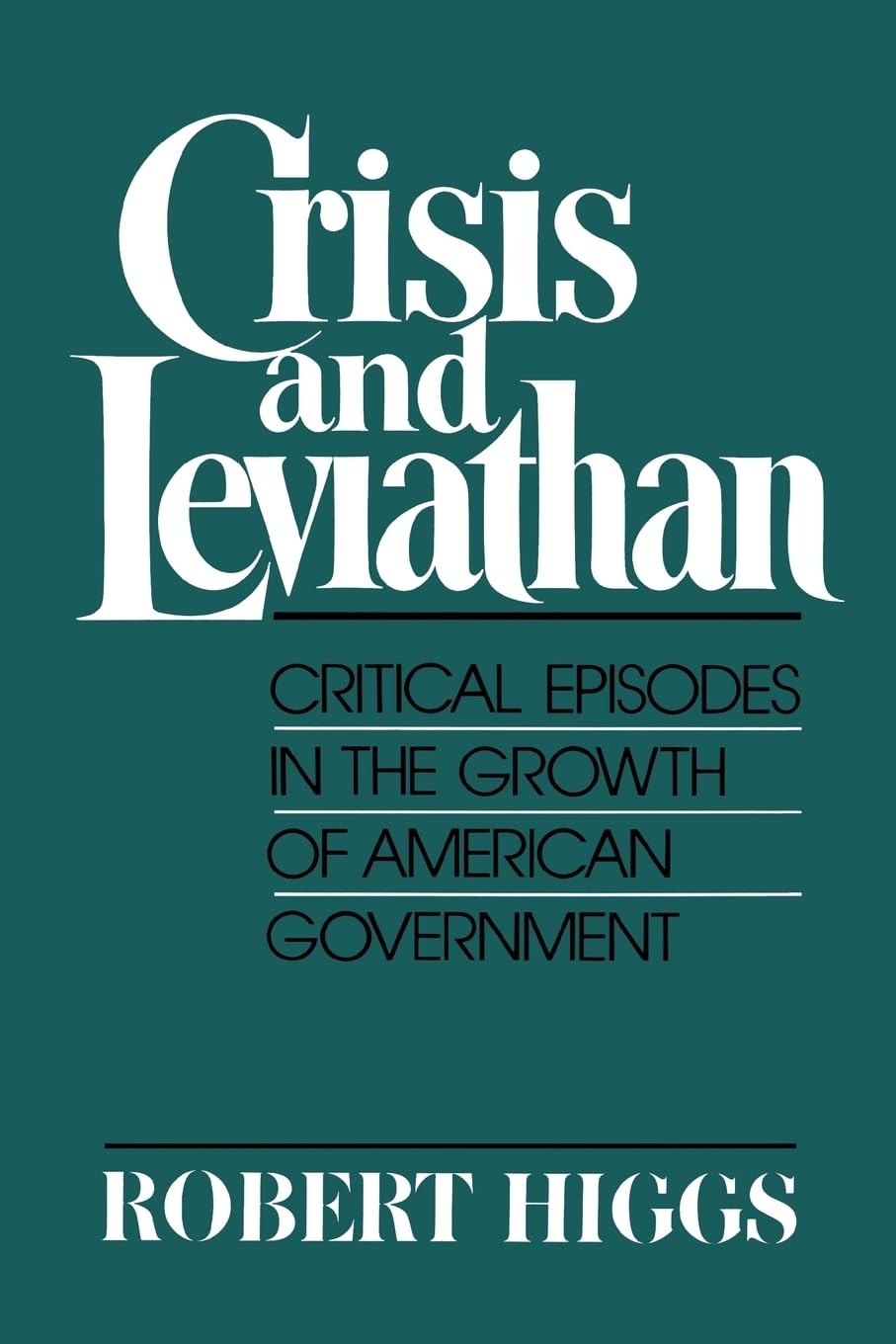 Cover of "Crisis and Leviathan"