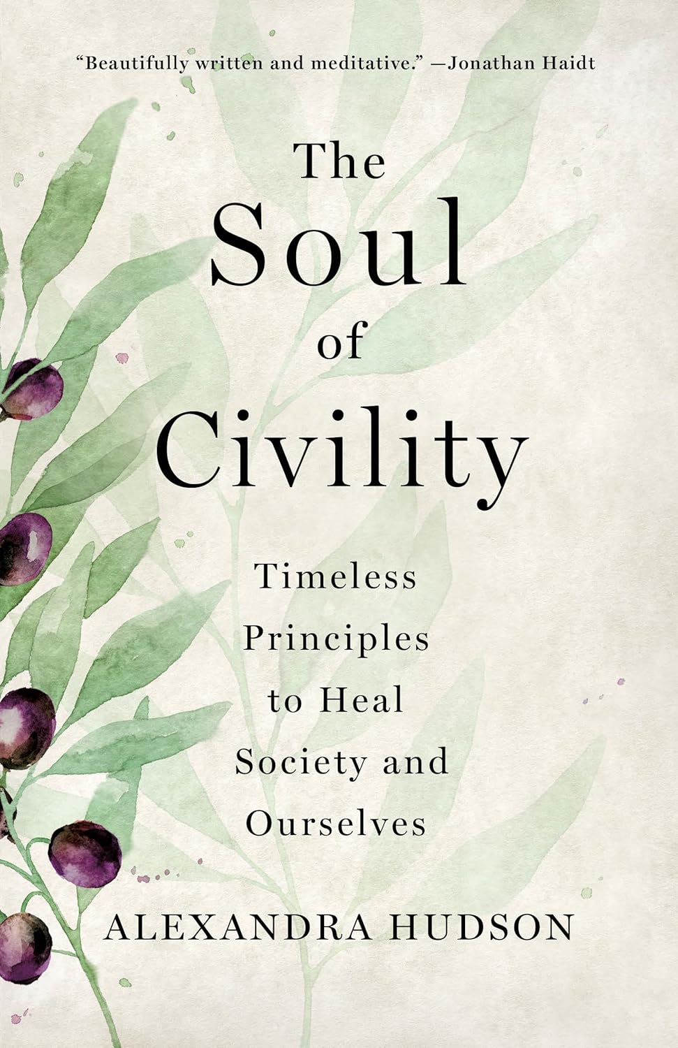 Alexandra Hudson, The Soul of Civility book cover