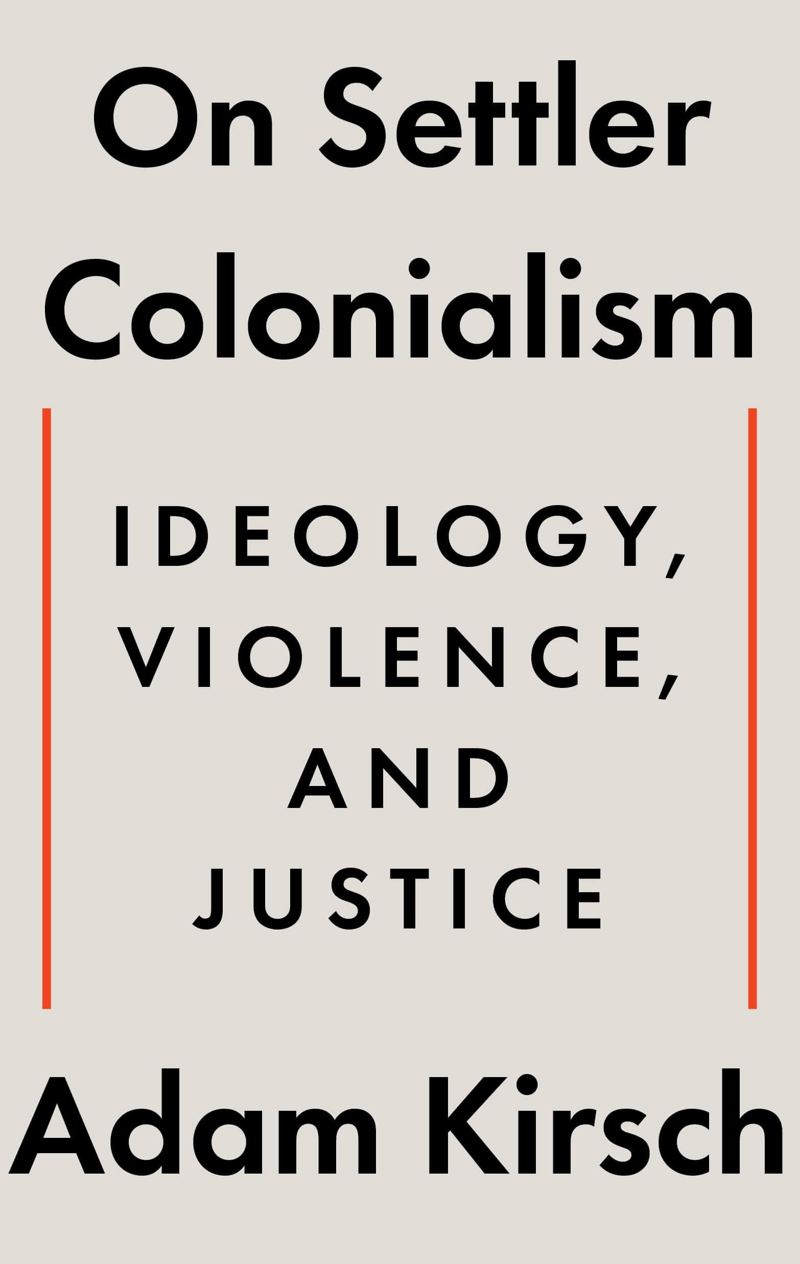 Cover of On Settler Colonialism